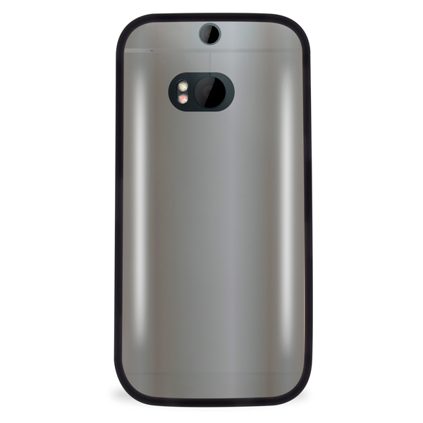 Чехол PURO для HTC One M8 Black (HCONE2014CLEARBLK) фото