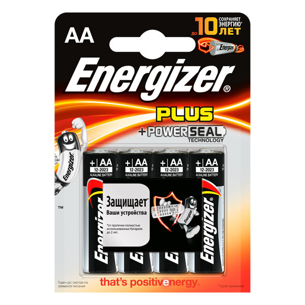 Батарея Energizer Plus AA-LR6 4 шт фото