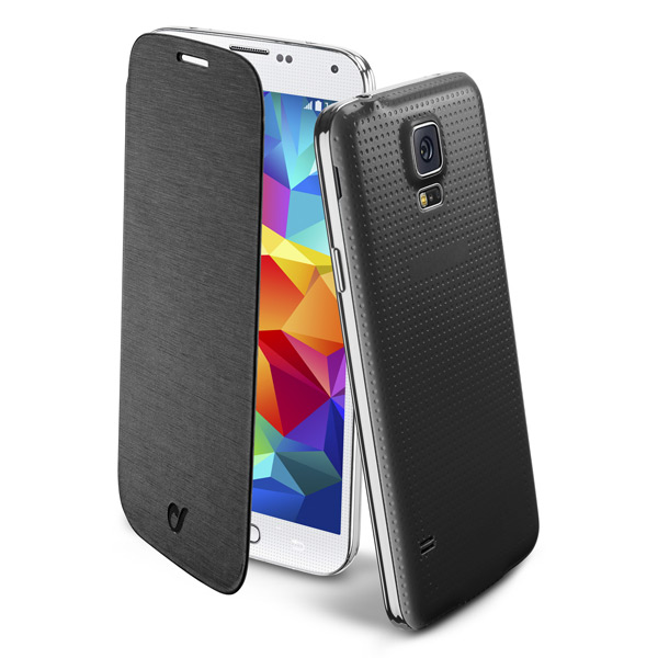 Чехол Cellular Line для Samsung Galaxy S5 Black (BACKBOOKGALS5BK)