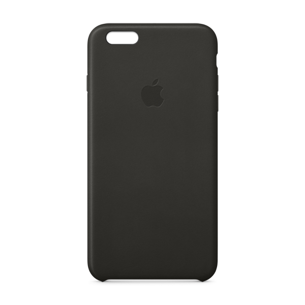 Чехол Apple iPhone 6 Plus Leather Case Black MGQX2ZM/A