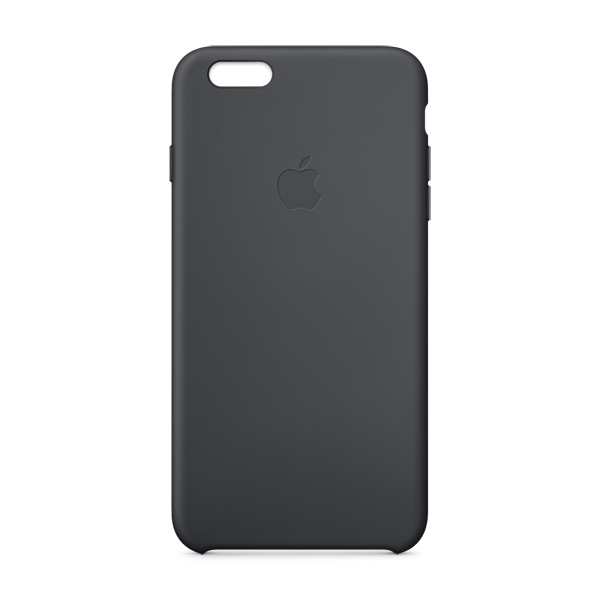 Чехол Apple iPhone 6 Plus Silicon Case Black MGR92ZM/A фото
