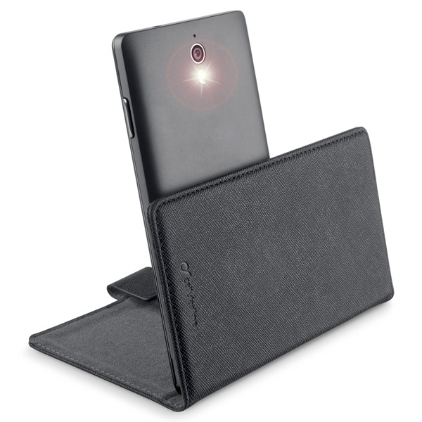 Универсальный чехол для смартфона Cellular Line Universal Book XL Black (BOOKUNI1LK)