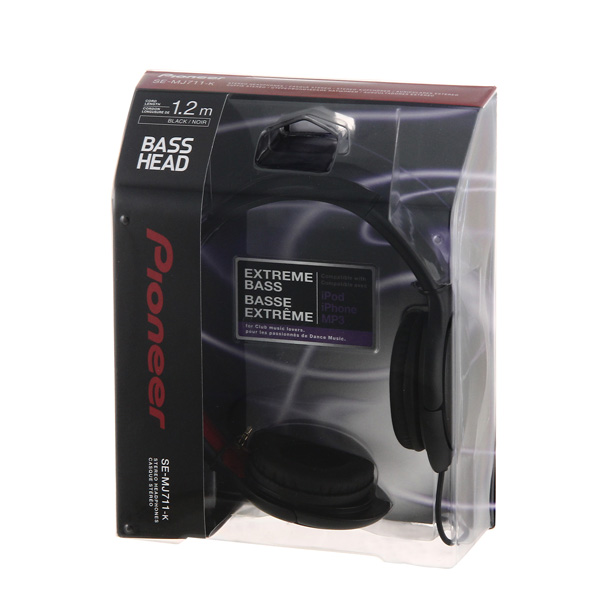 Наушники накладные Pioneer SE-MJ711-K