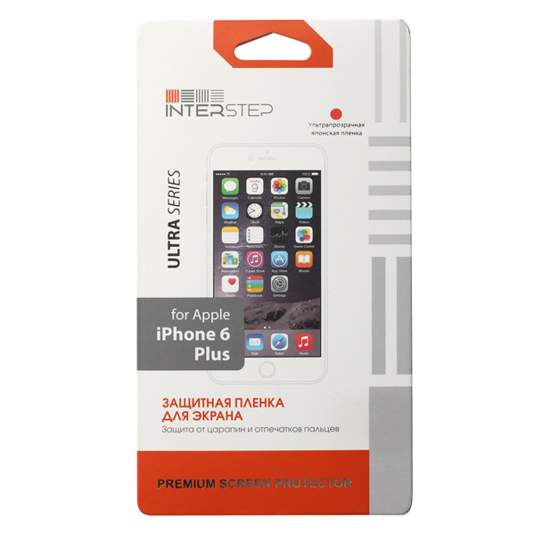 Плёнка для iPhone InterStep 6 Plus (IS-SF-IPH6PLUCL-000B201) фото