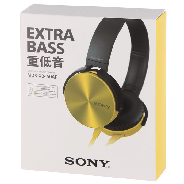 Наушники накладные Sony eXtra Bass (MDRXB450APYQ(Е))