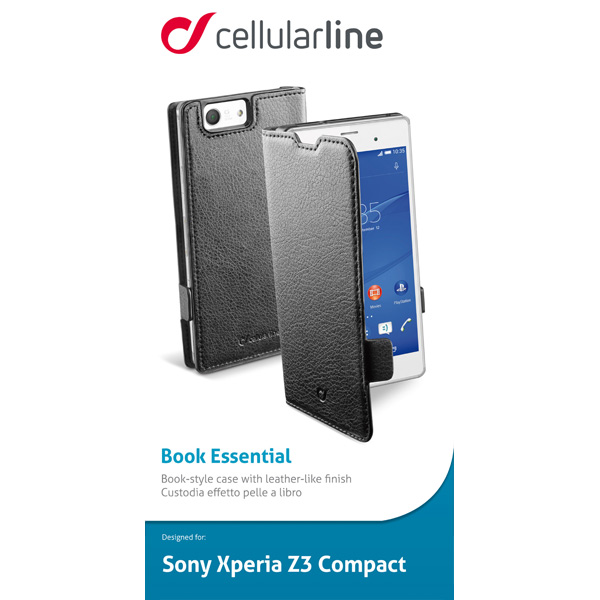 Чехол Cellular Line для Sony Xperia Z 3 Compact (BOOKESSXPERIZ3CK)