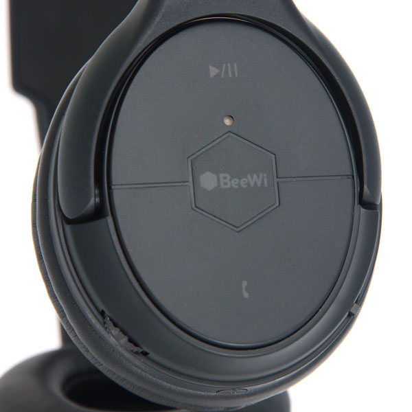 Наушники полноразмерные Bluetooth BeeWi BBH102 черный