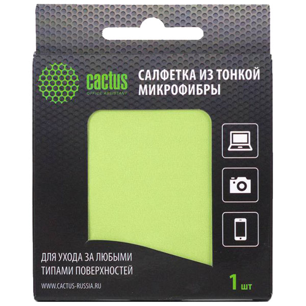 Салфетки для экрана Cactus CS-MF01 фото