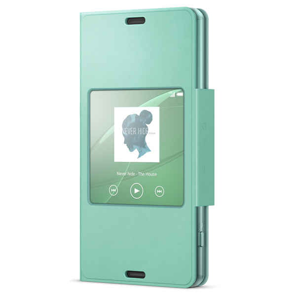 Чехол Sony SCR26 Aqua Green для Sony Xperia Z3 Compact
