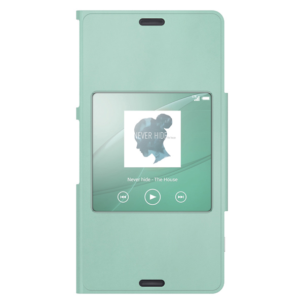 Чехол Sony SCR26 Aqua Green для Sony Xperia Z3 Compact