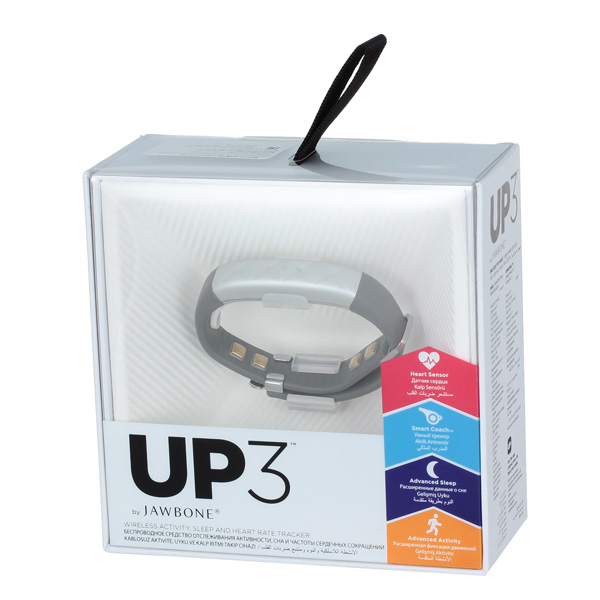 Фитнес-браслет Jawbone UP3 Silver (JL04-0101ACA-EM)