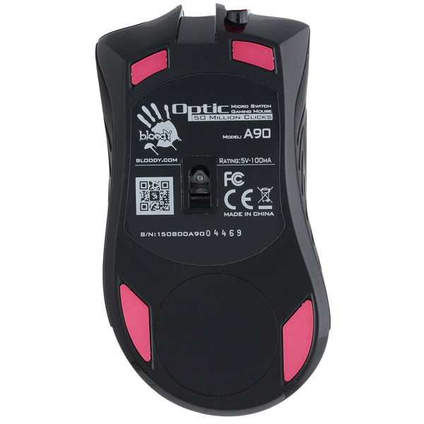 Игровая мышь A4Tech Bloody A90 Blazing черный