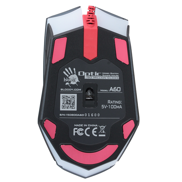 Игровая мышь A4Tech Bloody A60 Blazing черный