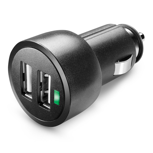 Автомобильное зарядное устройство Cellular Line 2 USB 3.1A (MICROCBRUSBDUAL3A) фото