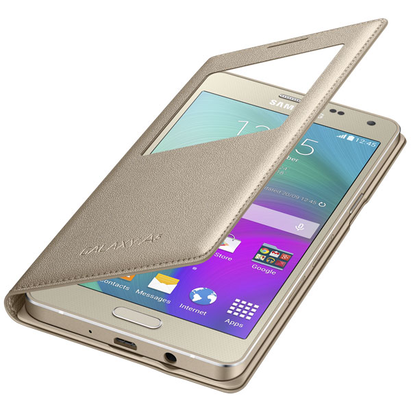 Чехол Samsung S View Cover A5 Gold (EF-CA500BFEGRU)