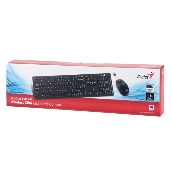 Комплект клавиатура+мышь Genius SlimStar 8000ME