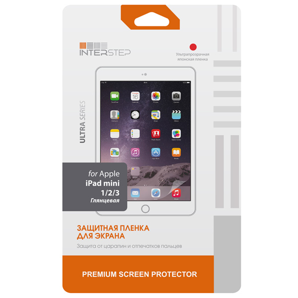 Плёнка для iPad InterStep для iPad mini (IS-SF-IPADMINCL-000B201)