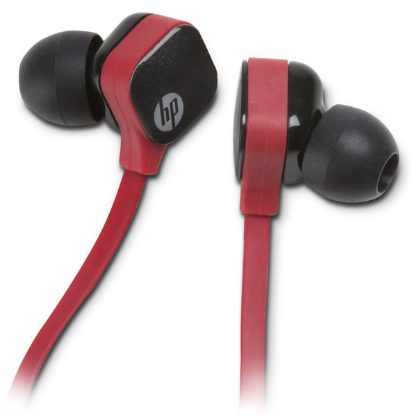 Наушники внутриканальные HP H2310 Ruby Red (J8H45AA) фото
