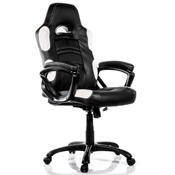 Кресло компьютерное игровое Arozzi Enzo White
