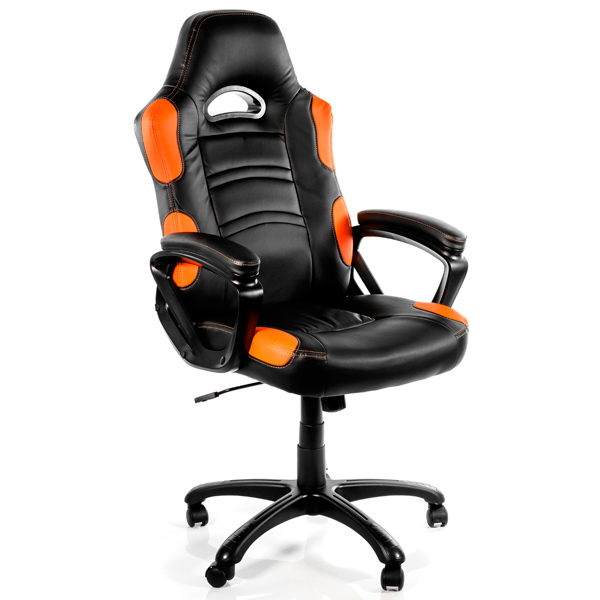 Кресло компьютерное игровое Arozzi Enzo Orange фото