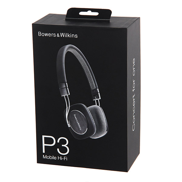 Наушники накладные Bowers & Wilkins P3 Black/Gray