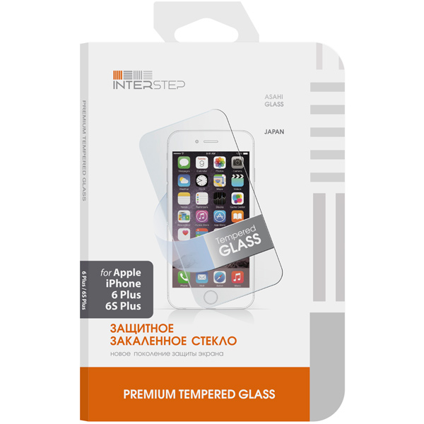 Защитное стекло InterStep IS-TG-IPHONE6SP-000B201 фото