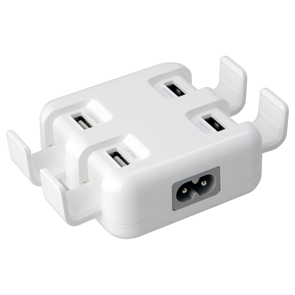 Сетевое зарядное устройство iconBIT 4 USB 5.4A (FTB4U5A) фото