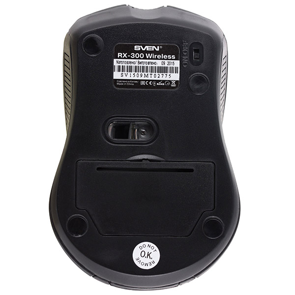 Мышь беспроводная Sven RX-300 Wireless черный
