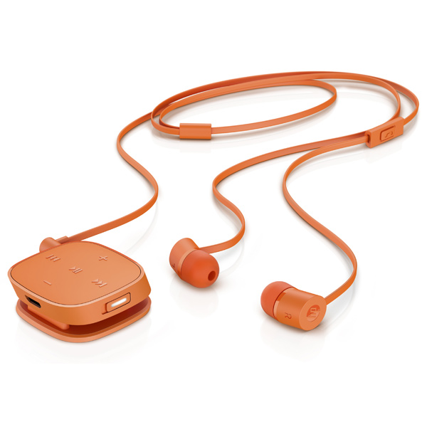 Наушники Bluetooth HP H5000 Neon Orange (J2X03AA) фото