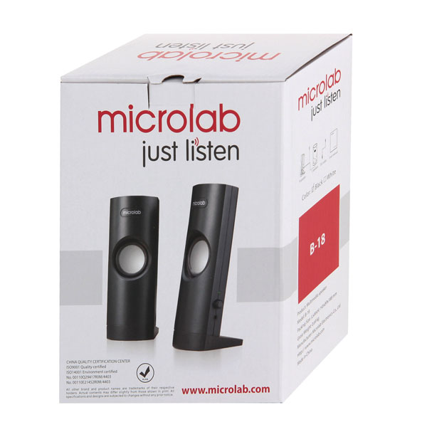 Колонки компьютерные Microlab B18 черный