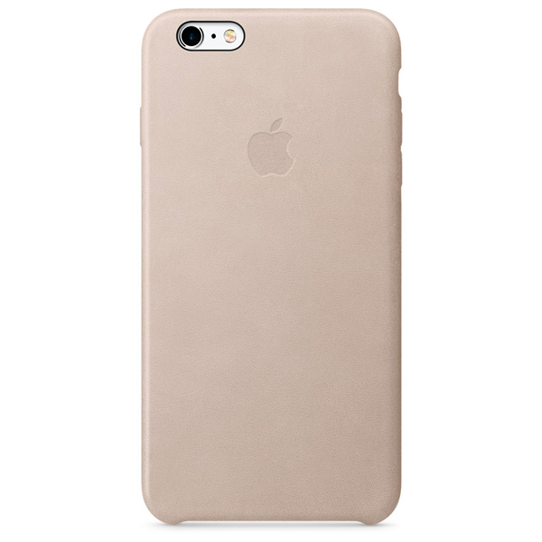 Чехол Apple iPhone 6s Plus Leather Case Rose Gray фото