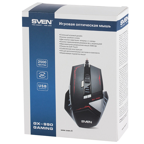 Игровая мышь Sven GX-990 Gaming