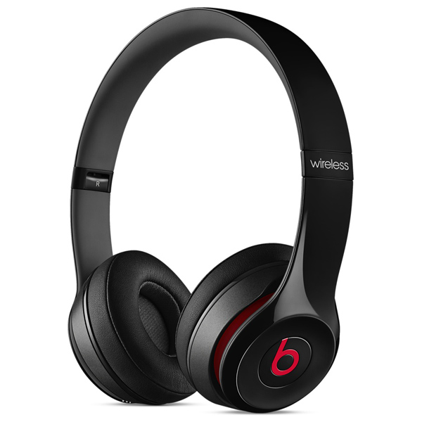 Наушники Bluetooth Beats Solo 2 Wireless Black (MHNG2ZE/A) фото