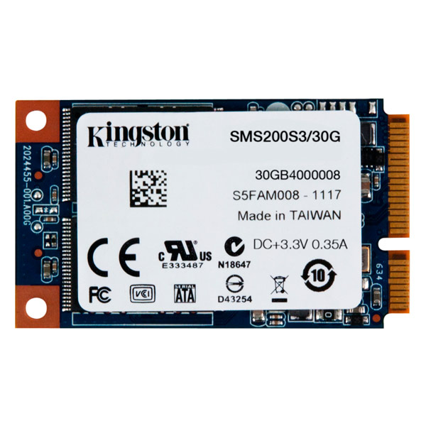 Внутренний SSD накопитель Kingston SMS200S3/30G фото