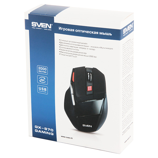Игровая мышь Sven GX-970 Gaming