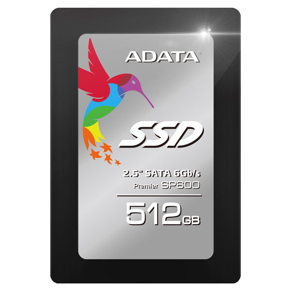 Внутренний SSD накопитель ADATA ASP600S3-512GM-C