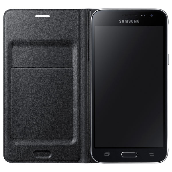 Чехол Samsung Flip Wallet J3 Black (EF-WJ320PBEGRU)