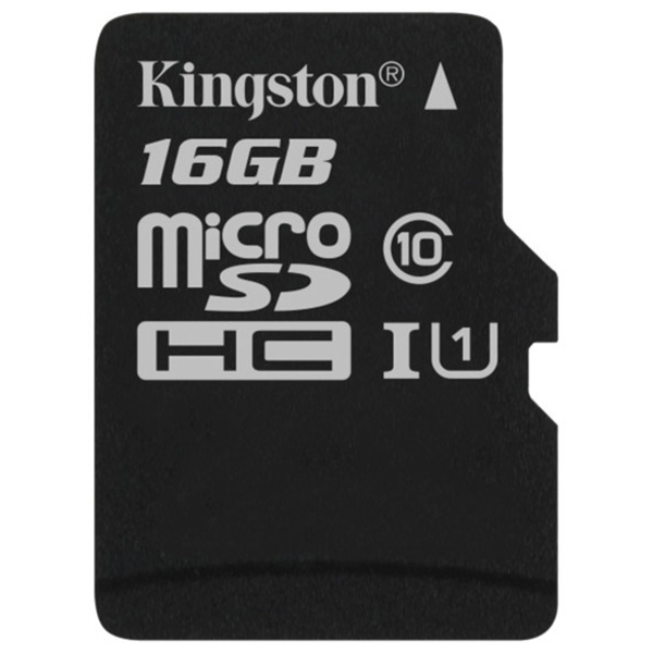 Карта памяти MicroSD Kingston SDC10G2/16GBSP
