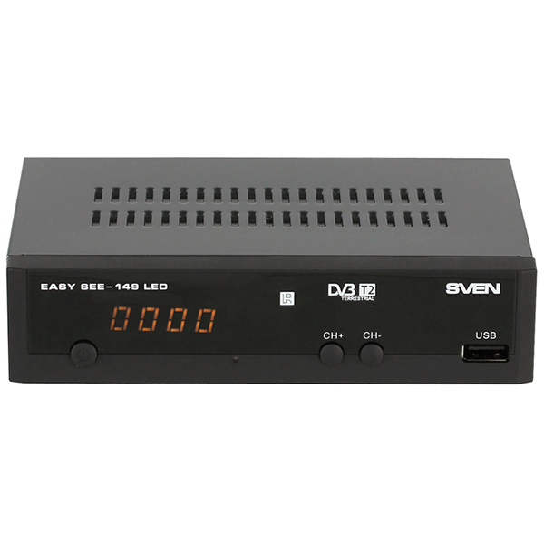 Приемник телевизионный DVB-T2 Sven EASY SEE-149 LED