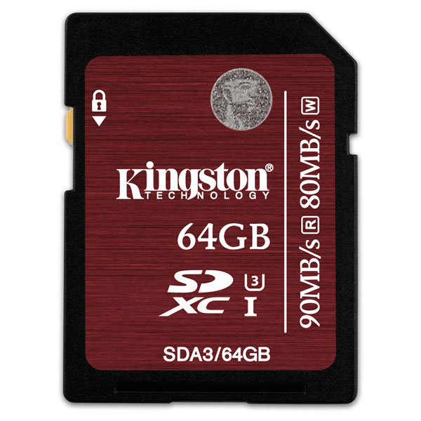 Карта памяти SDHC Kingston SDA3/64GB фото
