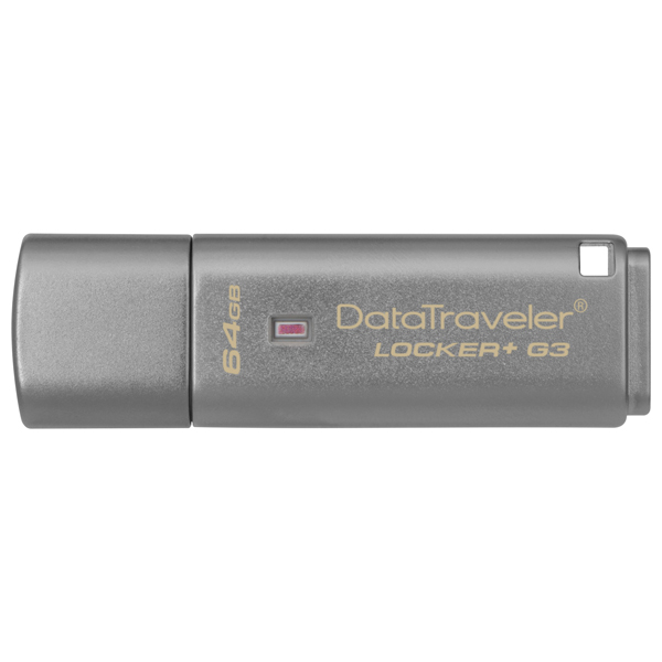 Флеш-диск Kingston DT Locker+ G3 (DTLPG3/64GB)