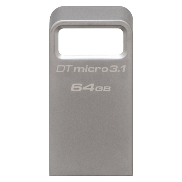 Флеш-диск Kingston DT Micro 3.1/3.0 Type-A (DTMC3/64GB) фото