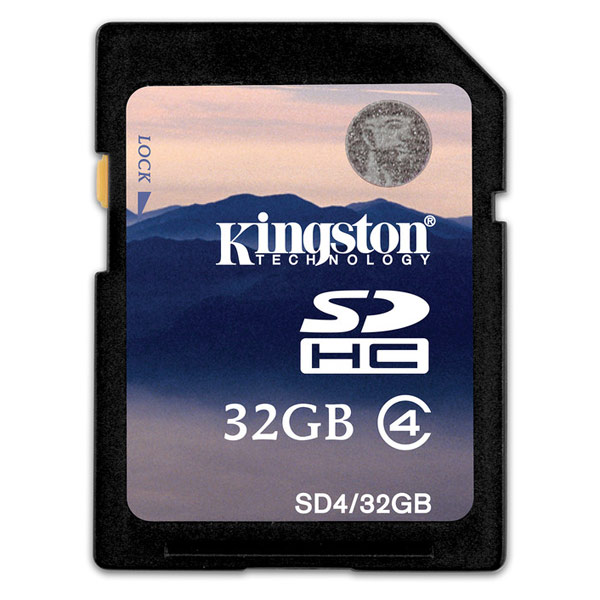 Карта памяти SDHC Kingston SD4/32GB фото