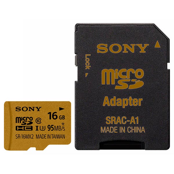 Карта памяти MicroSD Sony SR-16MX2A/NT фото