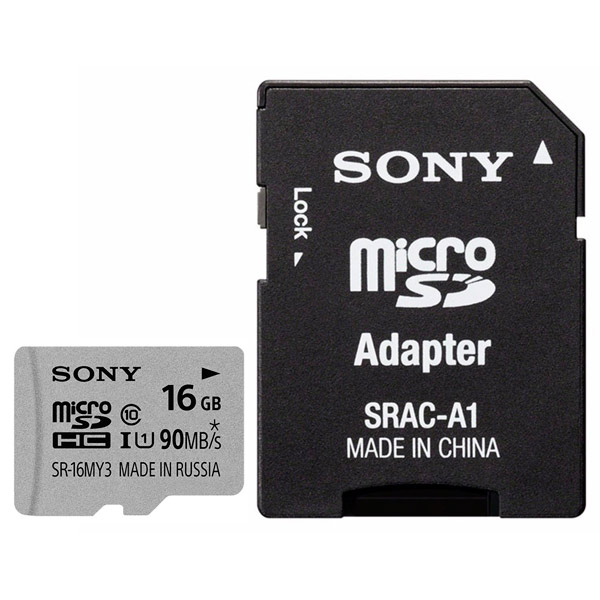 Карта памяти MicroSD Sony SR-16MY3A/ST фото