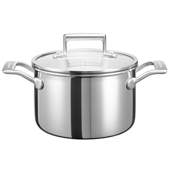 Кастрюля KitchenAid KC2T30EHST 2,5л фото