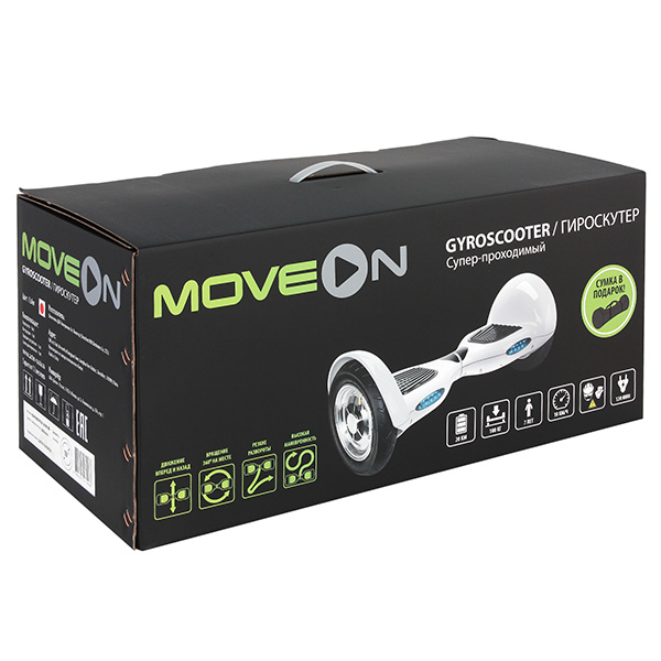 Гироскутер 10 дюймов MoveOn SUVM 10" красный