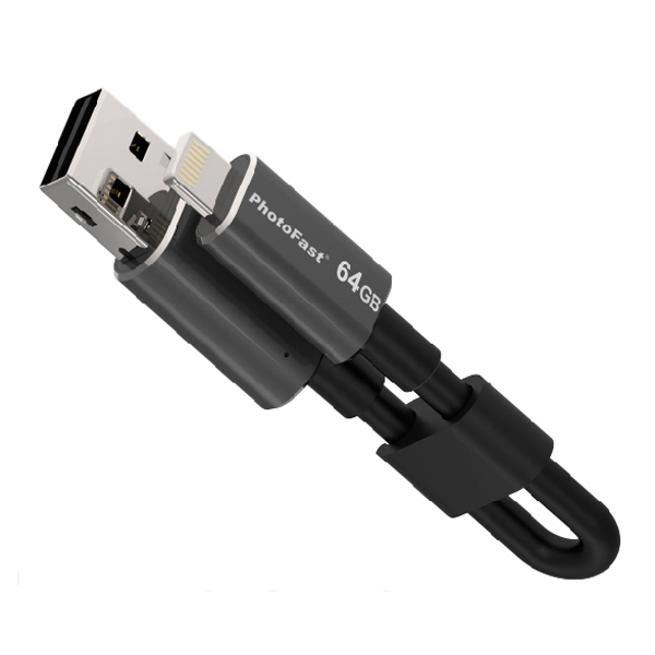 Флеш-диск для Apple PhotoFast MemoriesCable USB 2.0 64Gb фото