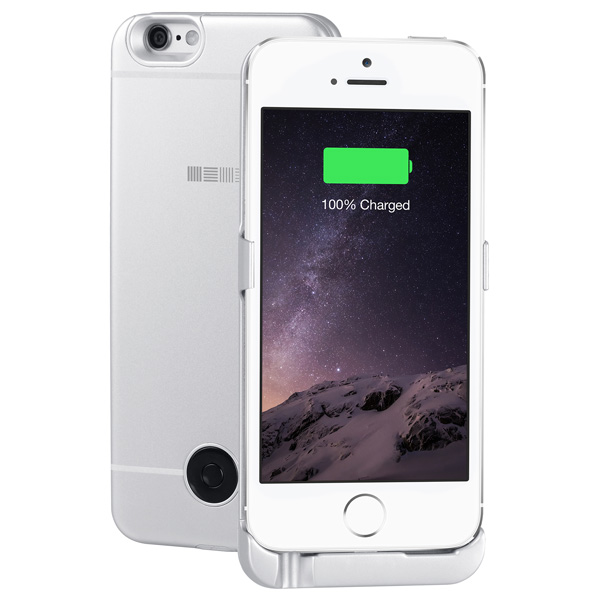 Чехол-аккумулятор InterStep для 5S/SE Silver (IS-AK-PCIP5SESL-000B201)