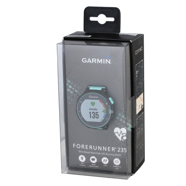 Спортивные часы Garmin Forerunner 235 Black/Frost Blue (010-03717-49)